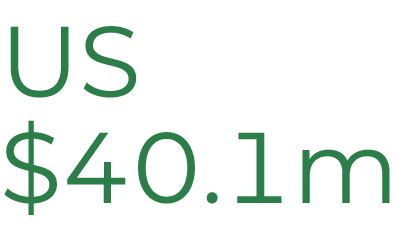 US $40.1m