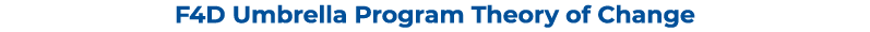 F4D Umbrella Program Theory of Change 