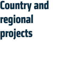 Country and regional projects