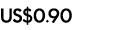 US$0.90