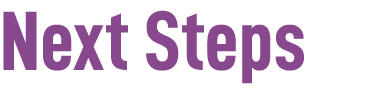 Next Steps