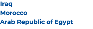 Iraq Morocco Arab Republic of Egypt